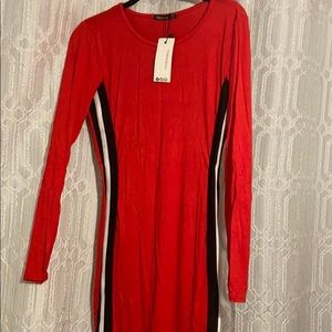 Long sleeve bodycon dress